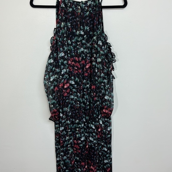 1 State Floral Cold Shoulder Dress Small - Picture 5 of 7